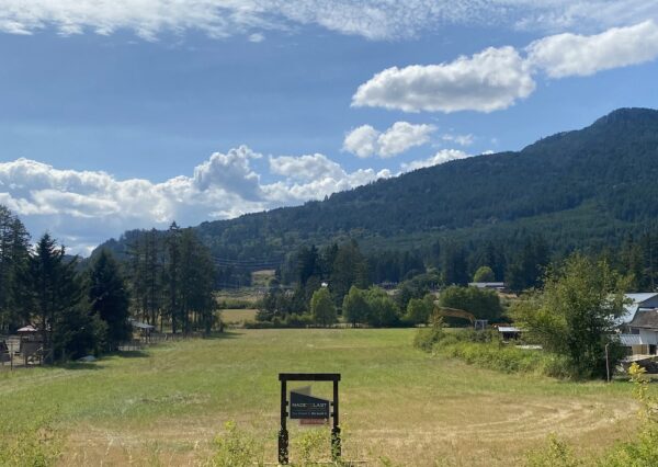 Build site for acreage in the Cowichan Valley