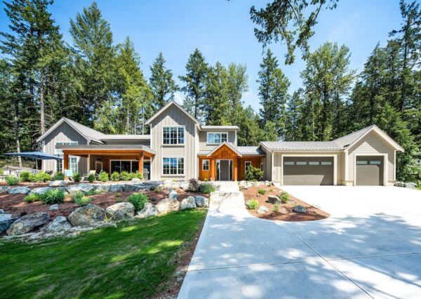 Custom home built on an acreage in the Cowichan Valley