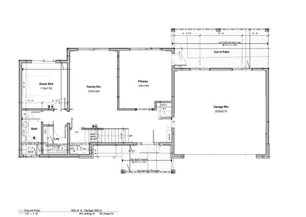 Floor plans for custom home