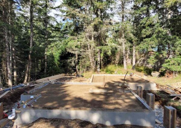 Build site on Salt Spring Island