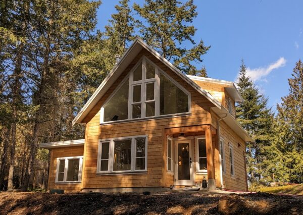 Cabin design on Gulf Islands