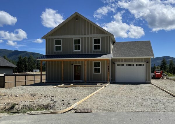 New construction in Lake Cowichan