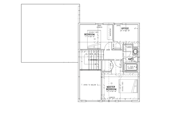 Floor plans for cabin